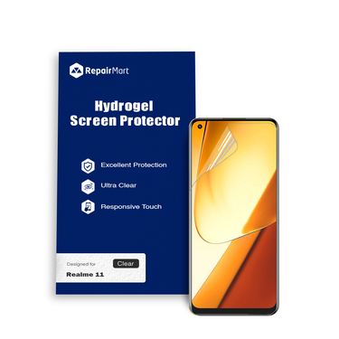 Realme 11 Compatible Premium Hydrogel Screen Protector With Full Coverage Ultra HD